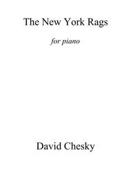 The New York Rags for Solo Piano Sheet Music by David Chesky