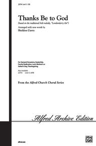 Thanks Be to God Sheet Music by Sheldon Curry