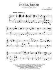 Let's Stay Together Sheet Music by Al Green