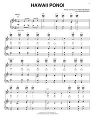 Hawaii Ponoi Sheet Music by Henri Berger