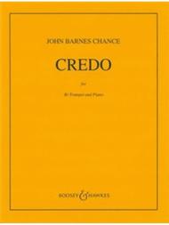 Credo Sheet Music by John Barnes Chance
