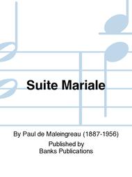 Suite Mariale Sheet Music by Paul de Maleingreau