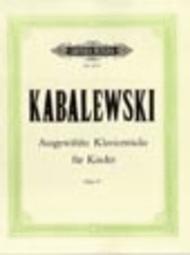 17 Selected Piano Pieces for Children Op. 27 Sheet Music by Dmitri Kabalevsky