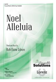 Noel Alleluia Sheet Music by Ruth Elaine Schram