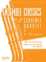 Ensemble Classics for Clarinet Quartet - Book 2 Sheet Music by Himie Voxman