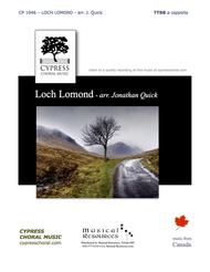 Loch Lomond (TTBB) Sheet Music by Jonathan Quick