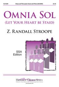 Omnia Sol Sheet Music by Z. Randall Stroope