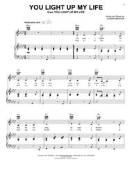You Light Up My Life Sheet Music by Kenny Rogers