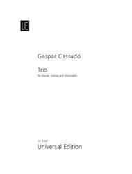 Trio Sheet Music by Gaspar Cassado