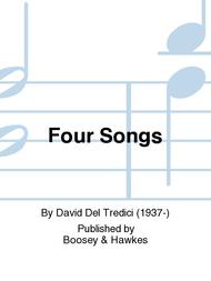 Four Songs Sheet Music by David Del Tredici