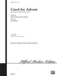 Carol for Advent Sheet Music by Don Besig