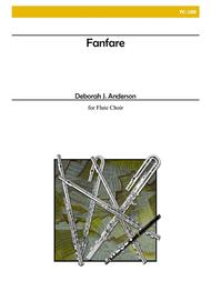 Fanfare for Flute Choir Sheet Music by Anderson