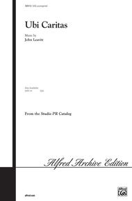 Ubi Caritas Sheet Music by John Leavitt