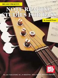 Note Reading Studies for Bass Sheet Music by Arnold Evans