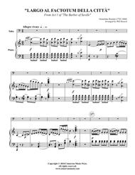 Largo al factotum della citta Sheet Music by Gioachino Rossini