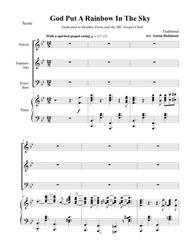 God Put a Rainbow in the Sky Sheet Music by Traditional