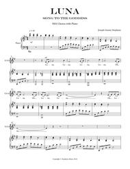 Luna Sheet Music by Joseph Gentry Stephens