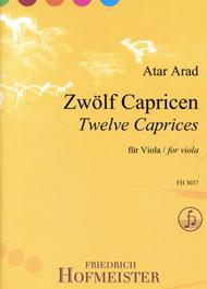 12 Capricen Sheet Music by Atar Arad