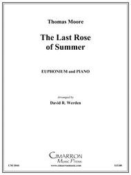 The Last Rose of Summer Sheet Music by T. Moore