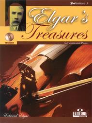 Elgar's Treasures For Violin And Piano Sheet Music by Edward Elgar