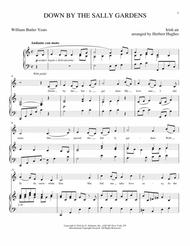 Down By The Sally Gardens Sheet Music by William Butler Yeats