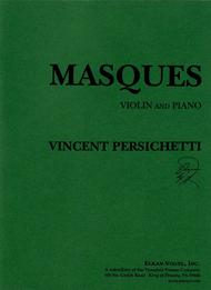 Masques Sheet Music by Vincent Persichetti
