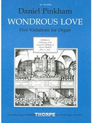 Wondrous Love Sheet Music by Daniel Pinkham