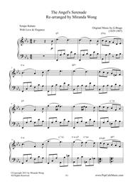 The Angel's Serenade - Romantic Piano Music Sheet Music by G.Braga