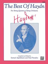 The Best of Haydn Sheet Music by Ed. Samuel Applebaum