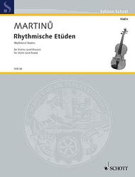 Rhythmical Studies H 202 (recte 216/217) Sheet Music by Bohuslav Martinu