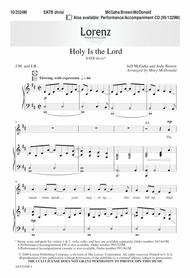 Holy is the Lord Sheet Music by Jeffrey Troy McGaha