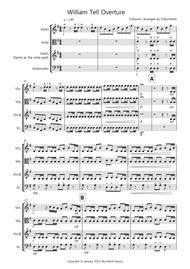 William Tell Overture for String Trio Sheet Music by G.Rossini