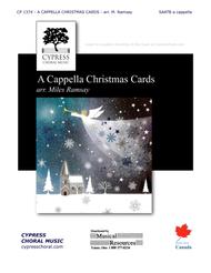 A Cappella Christmas Cards Sheet Music by Miles Ramsay