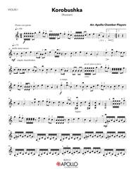 Korobushka Sheet Music by Apollo Chamber Players