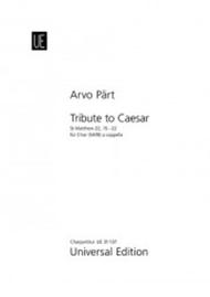 Tribute to Caesar Sheet Music by Arvo Part