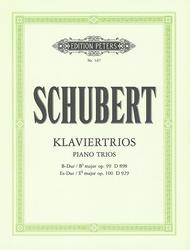 Klaviertrios (Piano Trios) - Complete Sheet Music by Franz Schubert
