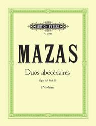 10 Duos abecedaires Op. 85 Vol. II Sheet Music by Jacques-Fereol Mazas