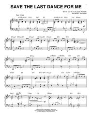 Save The Last Dance For Me Sheet Music by The Drifters