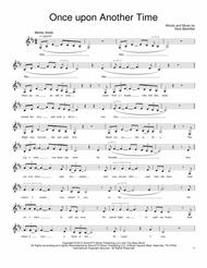 Once Upon Another Time Sheet Music by Sara Bareilles