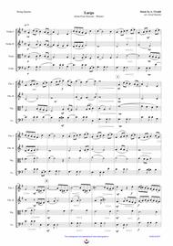 Four Seasons - Winter (Largo) Sheet Music by Antonio Vivaldi
