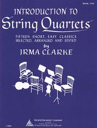 Intro to String Quartets Book 1 Sheet Music by Various