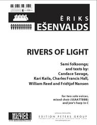Rivers of Light Sheet Music by Eriks Esenvalds