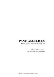 FRANCK - PANIS ANGELICUS - ALL IN ONE FILE: : For Organ Solo