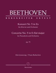 Concerto for Pianoforte and Orchestra Nr. 5 E-flat major op. 73 Sheet Music by Ludwig van Beethoven