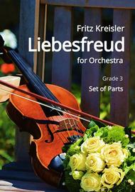 Kreisler: Liebesfreud (for Orchestra) complete parts Sheet Music by Fritz Kreisler