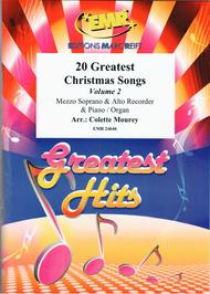 20 Greatest Christmas Songs Vol. 2 Sheet Music by Colette Mourey