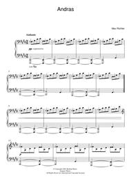 Andras Sheet Music by Max Richter