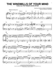The Windmills Of Your Mind Sheet Music by Alan Bergman