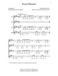 Sweet Dreams Sheet Music by Annie Lennox