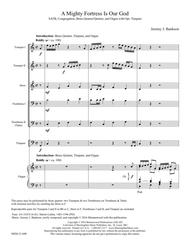 Ein Feste Burg Sheet Music by Jeremy J. Bankson